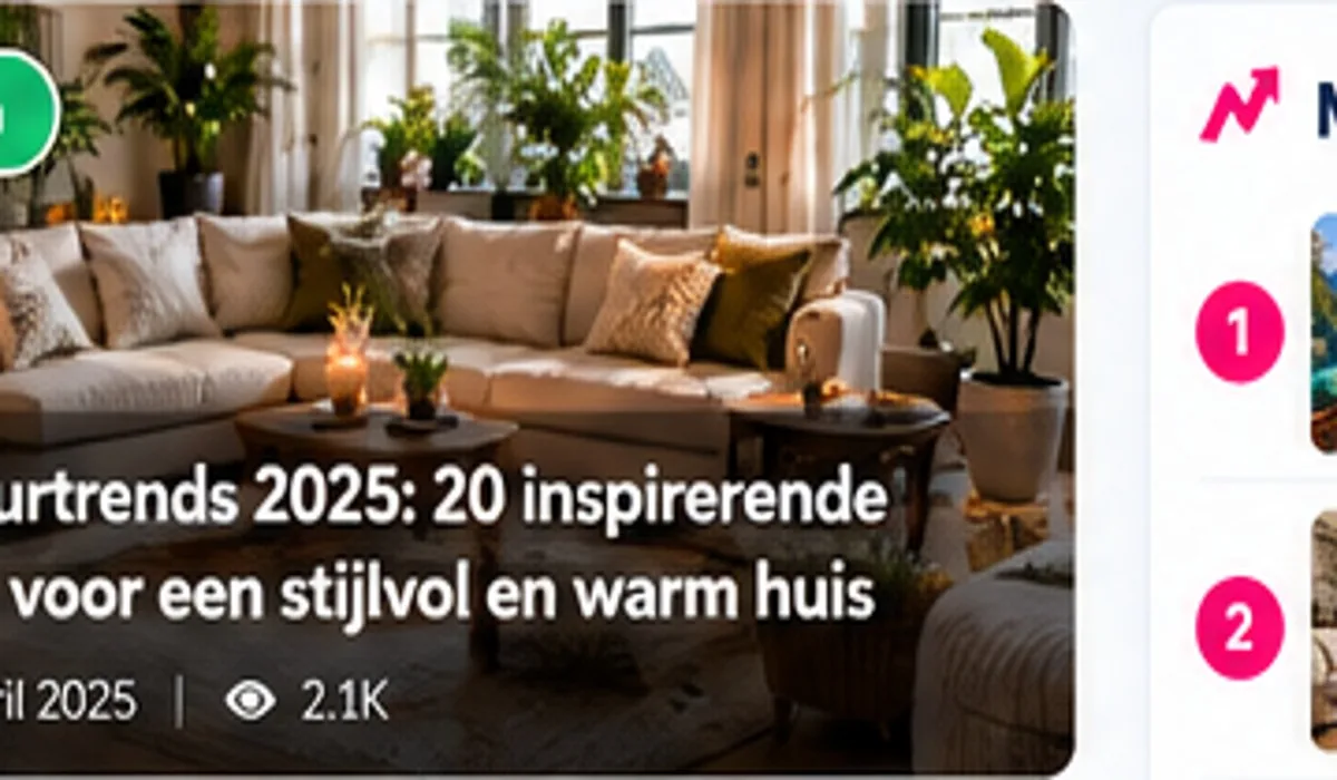 Kleine woonkamer inrichten: 18 ideeën voor meer ruimte, rust en sfeer
