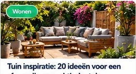 Tuin inspiratie: 20 ideeën voor een sfeervolle en praktische buitenruimte